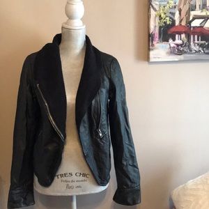 Free People Leather Jacket